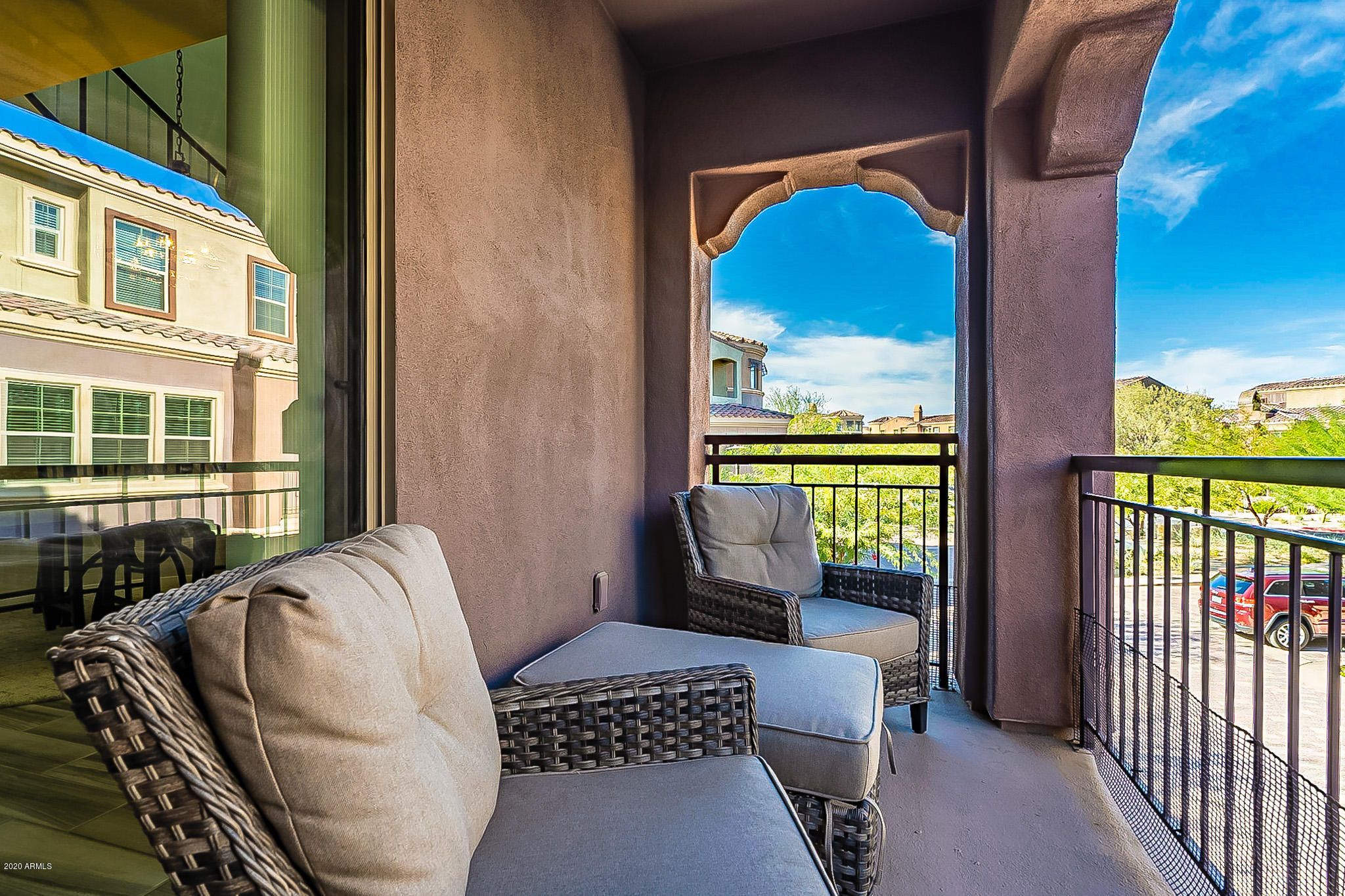 3935 East Rough Rider Road, Unit 1337 Phoenix, AZ 85050 - Photo 30 of 57 Balcony