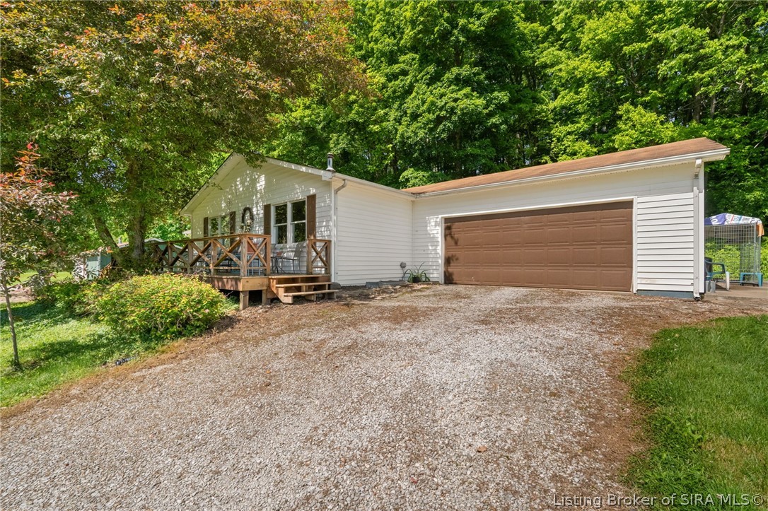 2394 West Old Felker Road English, IN 47118 - Photo 2 of 65 Oversized 2 car garage
