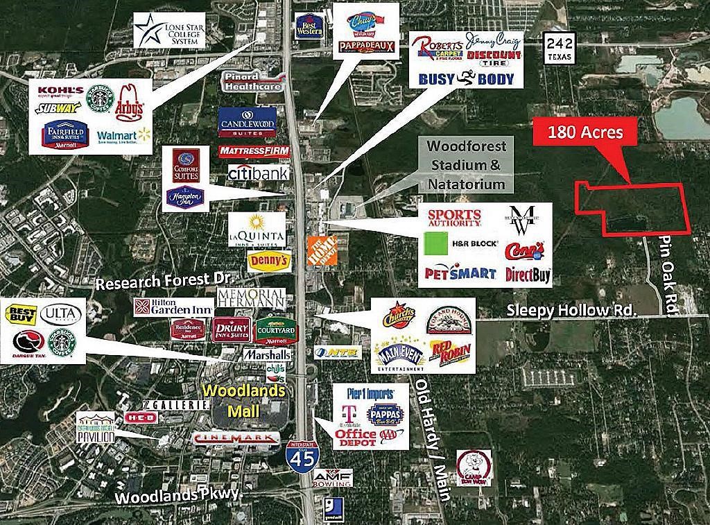 18760 Pin Oak Road Conroe, TX 77385 - Photo 5 of 12 Amazing farmland conveniently located to nearby shopping, entertainment and dining.