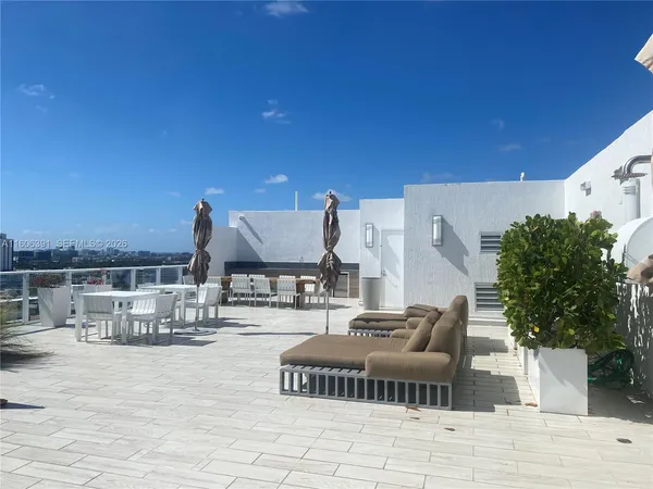 a outdoor space with a patio