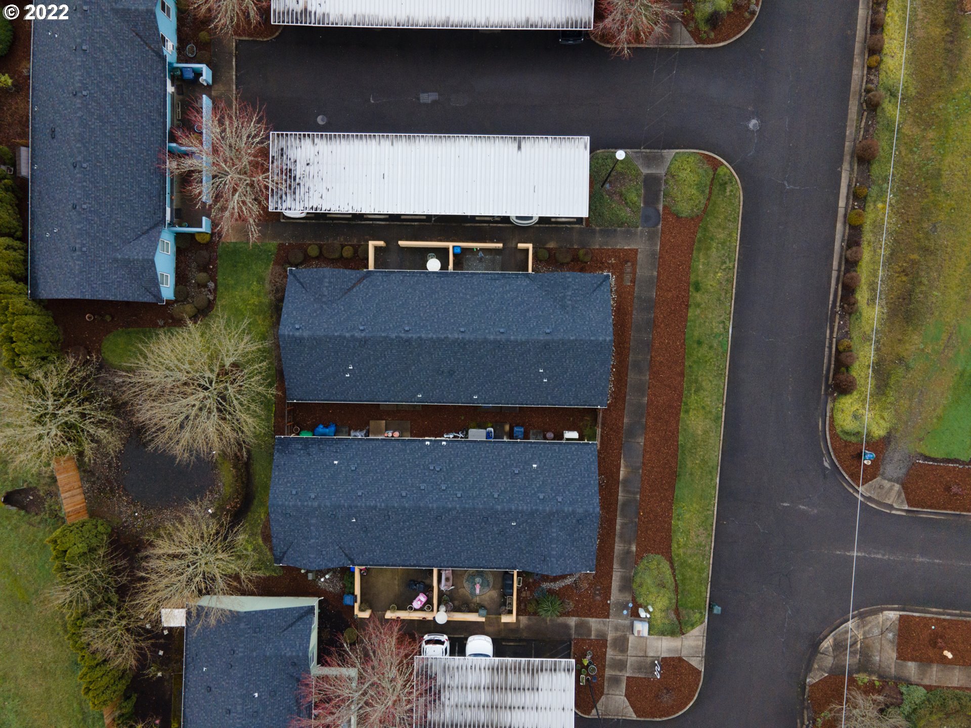 5520 E Street Springfield, OR 97478 - Photo 15 of 18 an aerial view of a house with a yard