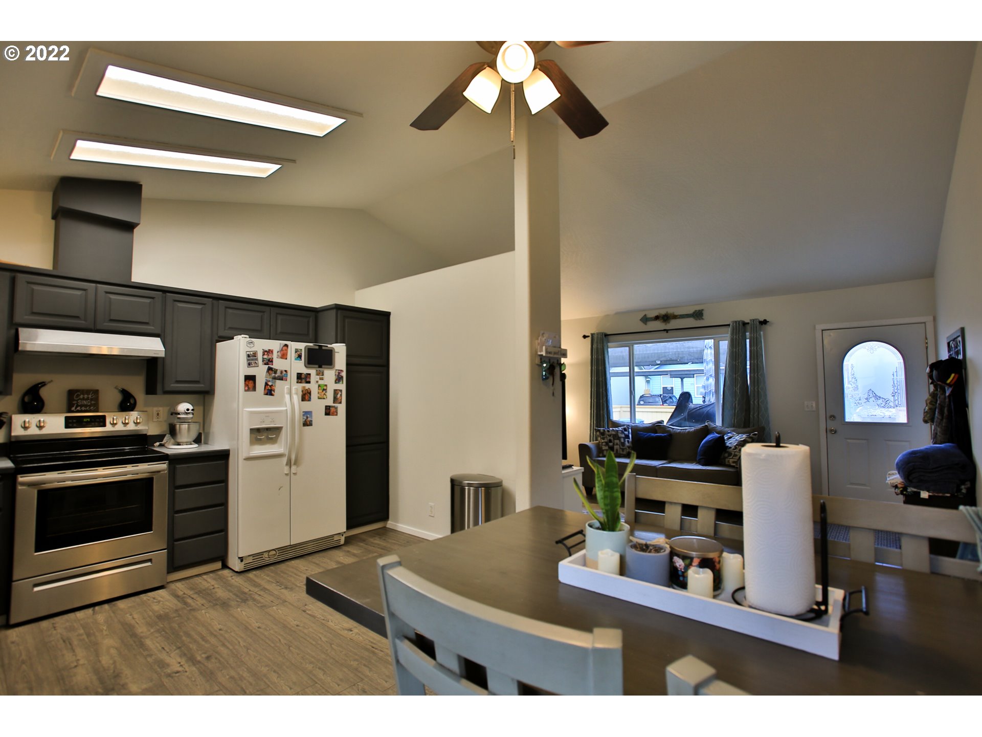5520 E Street Springfield, OR 97478 - Photo 8 of 18 a kitchen with cabinets and appliances