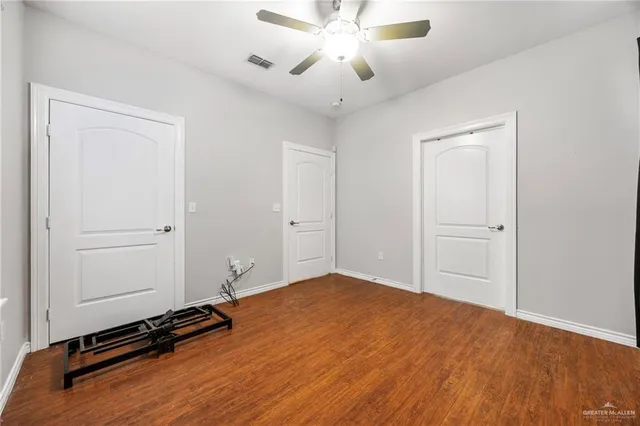 wooden floor in an empty room