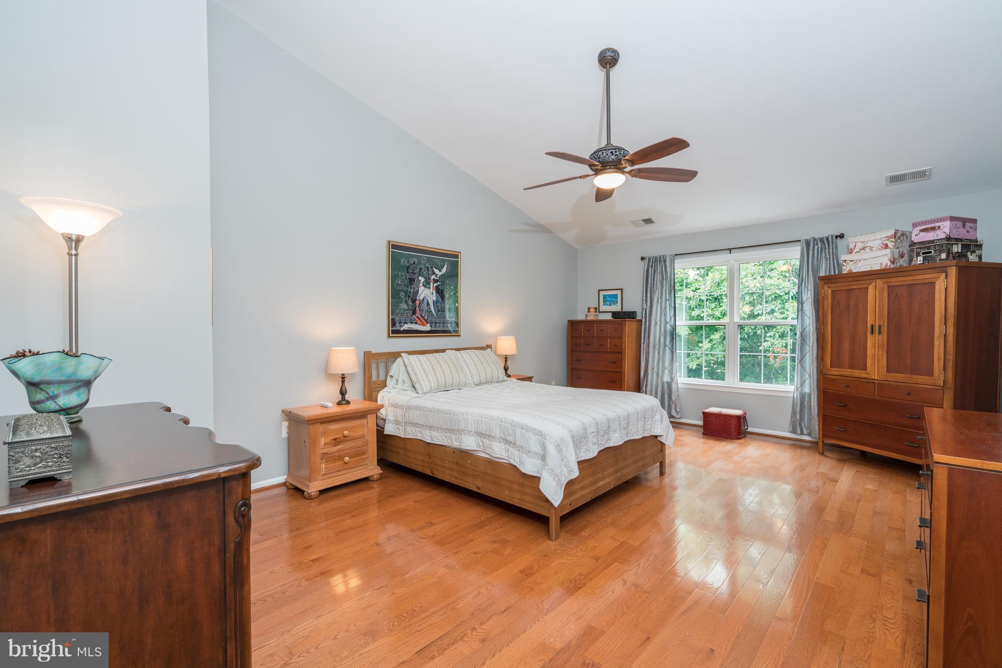 20691 Riptide Square Sterling, VA 20165 - Photo 12 of 27 Master Bedroom, Vaulted Ceilings and Ceiling Fan!