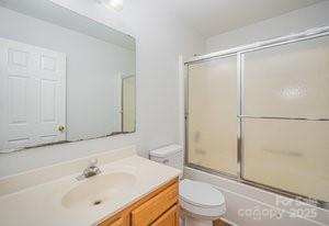 836 Brookfield Circle Salisbury, NC 28146 - Photo 40 of 42 a bathroom with a sink a toilet and shower