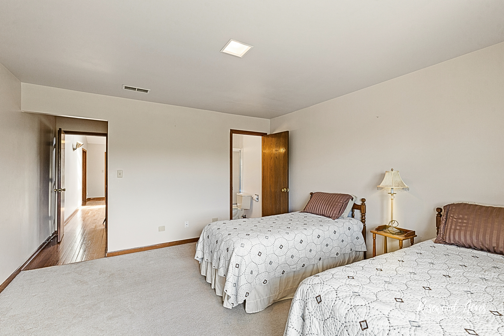 4196 North 2250W Road Bourbonnais, IL 60914 - Photo 29 of 61 a bedroom with two beds and painted walls