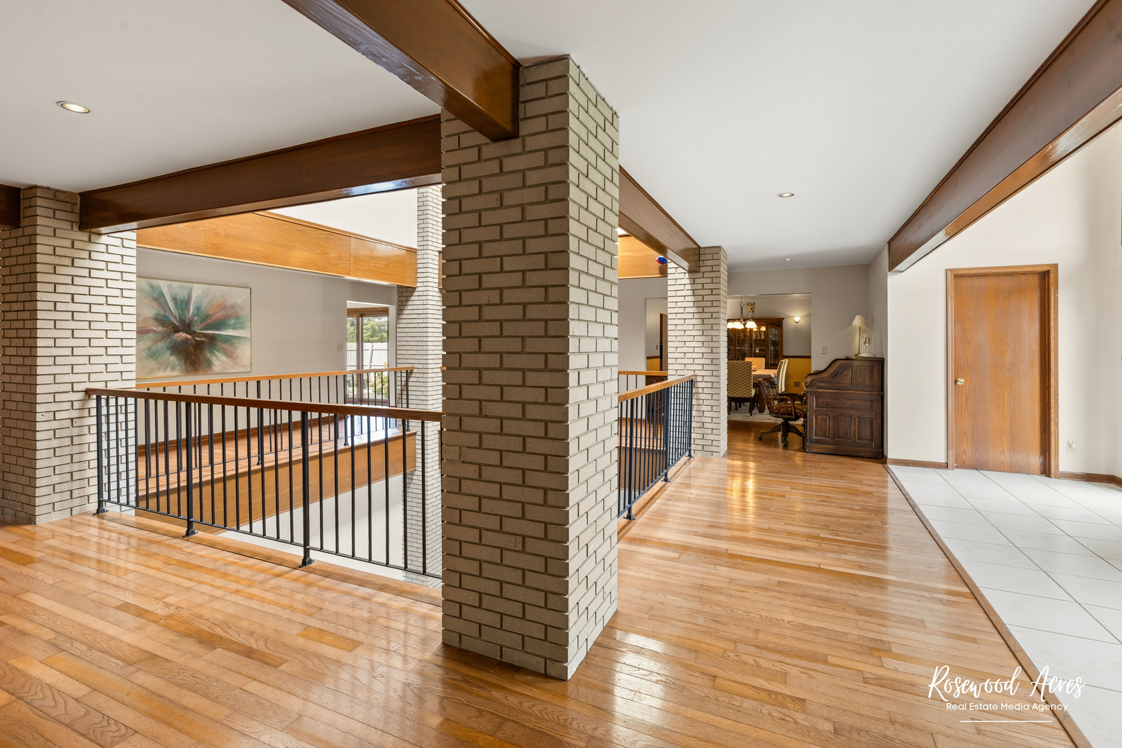 4196 North 2250W Road Bourbonnais, IL 60914 - Photo 7 of 61 a view of a porch with wooden floor