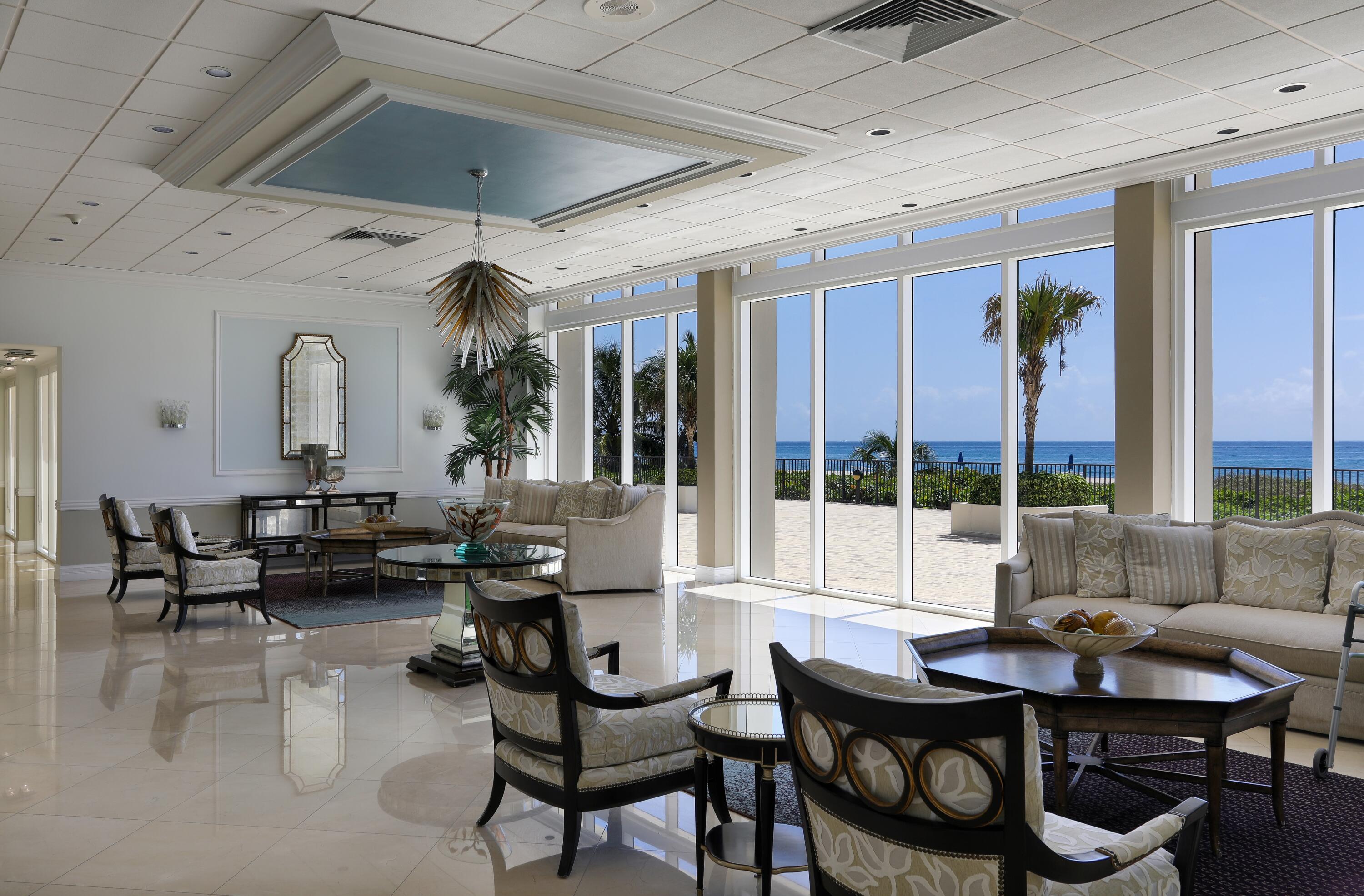 2800 South Ocean Boulevard, Unit 12E Boca Raton, FL 33432 - Photo 16 of 21 OCEAN FRONT LOBBY ENTRY