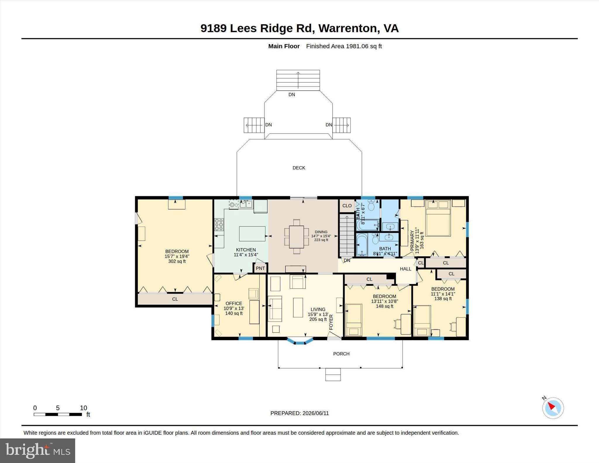 9189 Lees Ridge Road Warrenton, VA 20186 - Photo 80 of 80 Main Floor