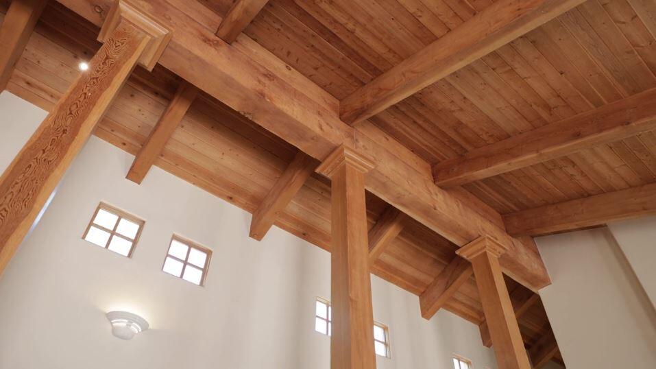 3756 Foothill (private Lane) Road Santa Barbara, CA 93110 - Photo 12 of 56 Beamed Ceilings in Living Room