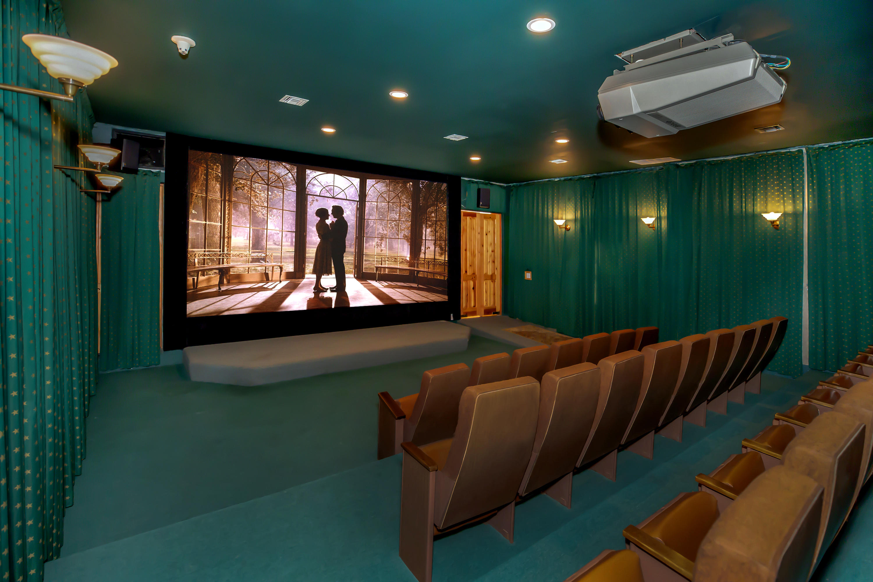 3756 Foothill (private Lane) Road Santa Barbara, CA 93110 - Photo 20 of 56 Theatre, Editing Room, Office/Music Bay