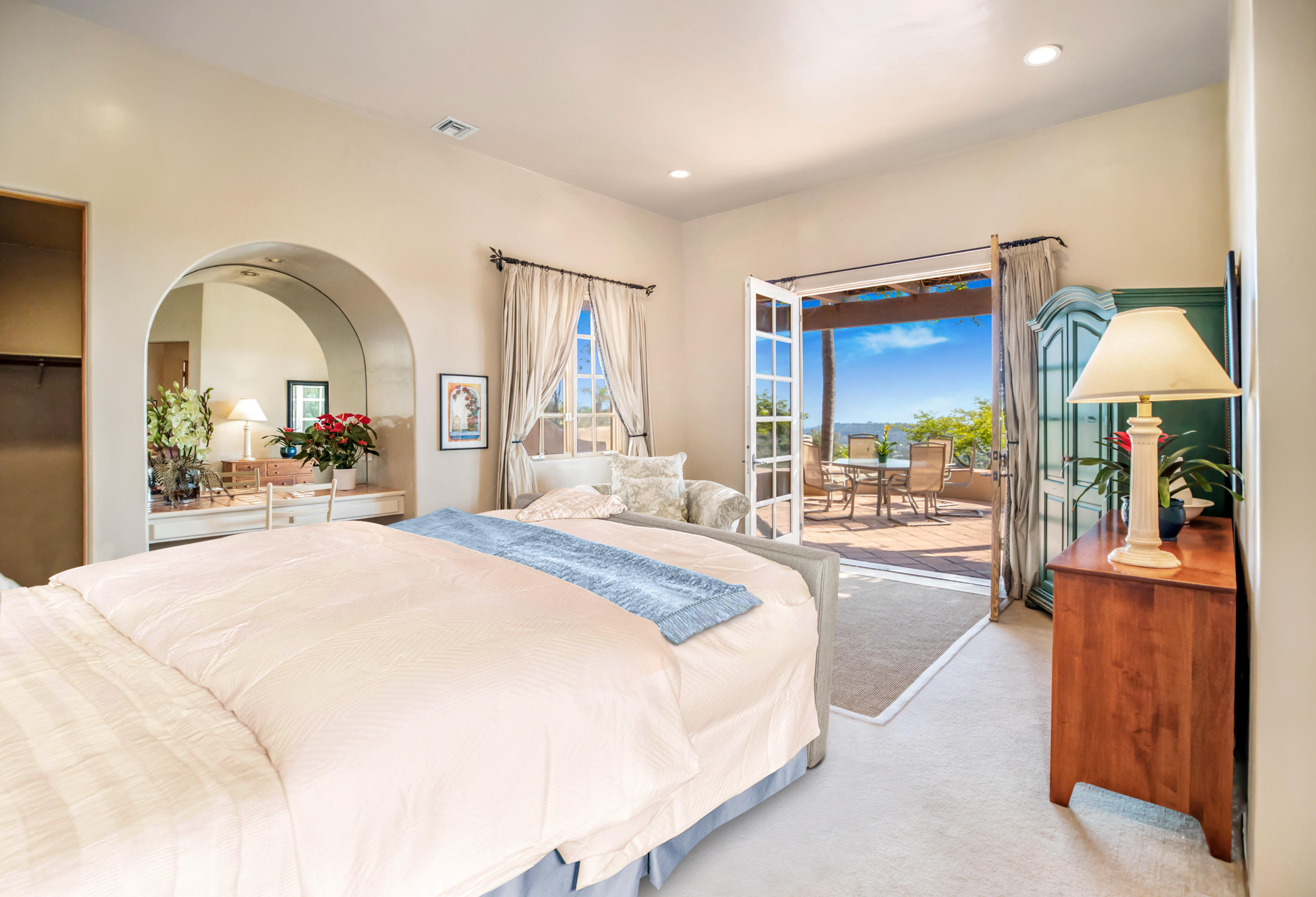 3756 Foothill (private Lane) Road Santa Barbara, CA 93110 - Photo 24 of 56 One of Several Gorgeous Guest Rooms