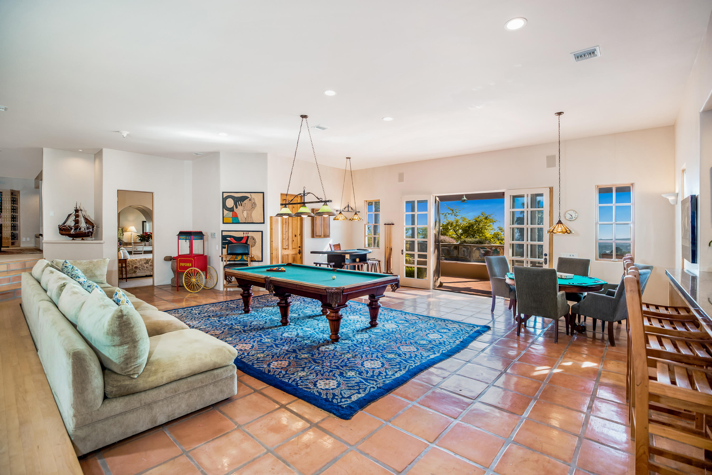 3756 Foothill (private Lane) Road Santa Barbara, CA 93110 - Photo 28 of 56 Game & Media Center, Kitchenette/Bar