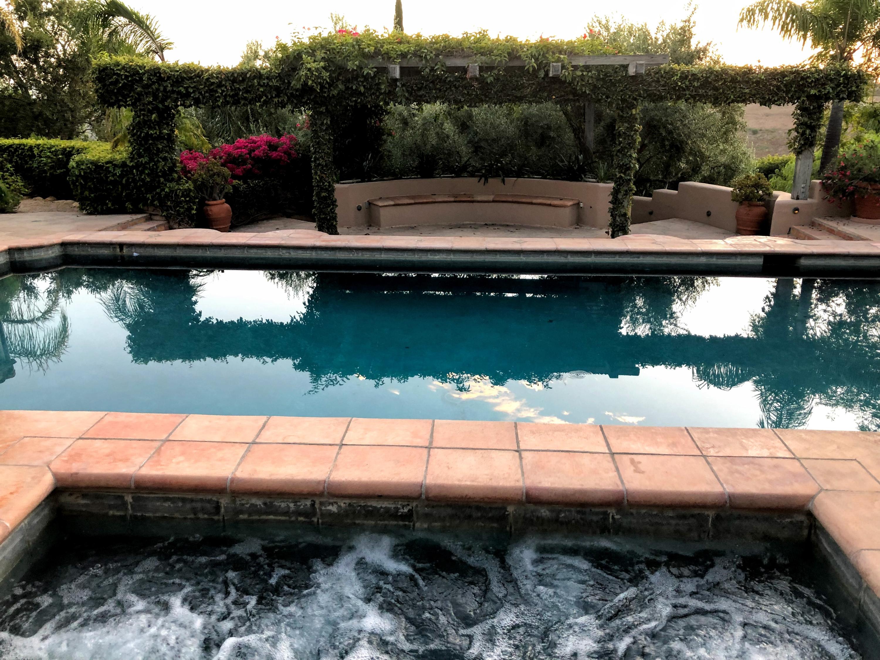 3756 Foothill (private Lane) Road Santa Barbara, CA 93110 - Photo 31 of 56 Relaxing Spa & Refreshing Pool Await