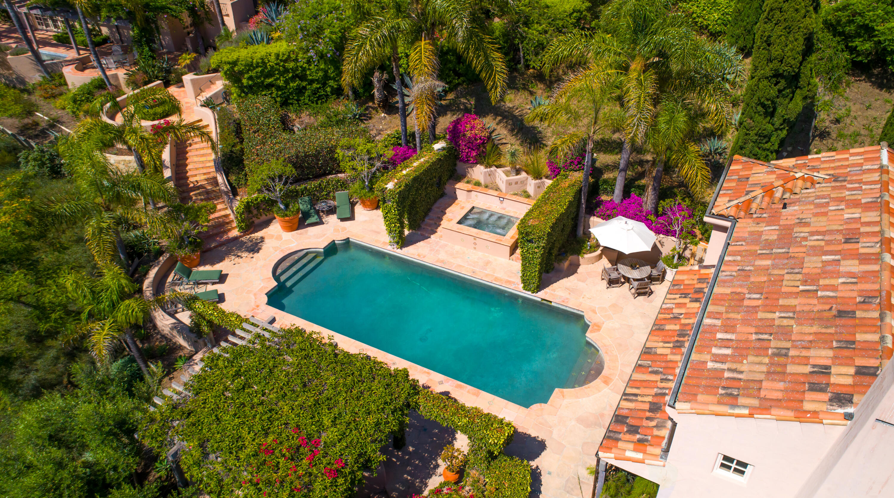 3756 Foothill (private Lane) Road Santa Barbara, CA 93110 - Photo 4 of 56 Solar Power to Pool, Spa & Residences