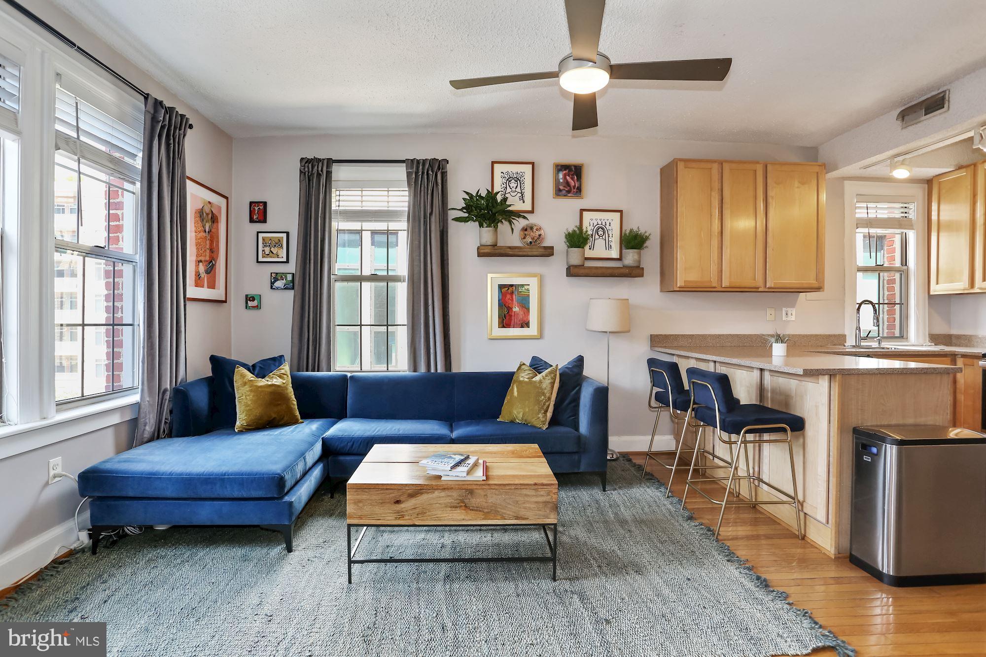 1401 Columbia Road Northwest, Unit 410 Washington, DC 20009 - Photo 14 of 37 Living