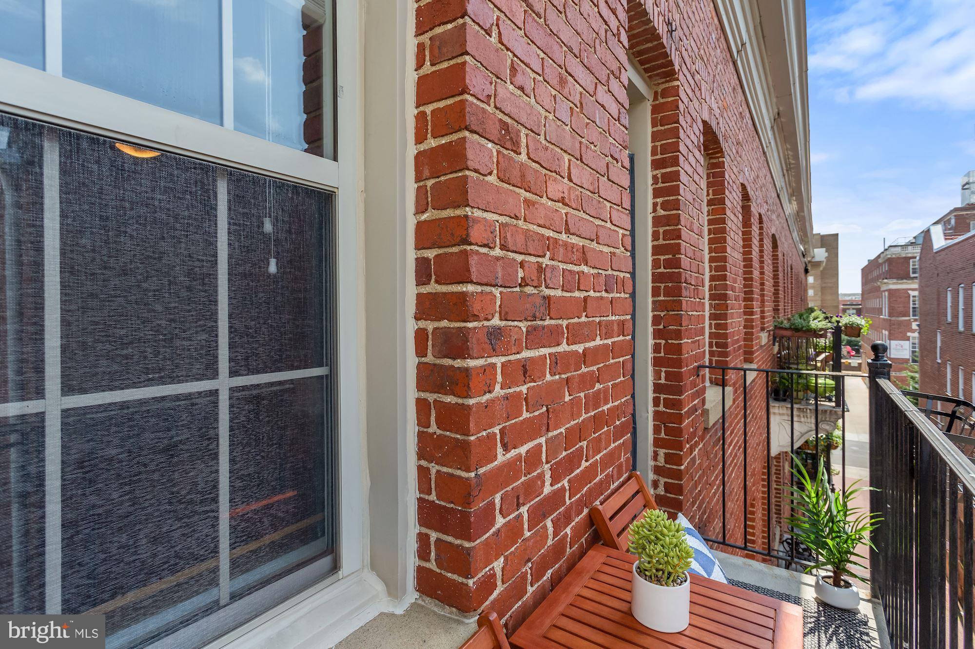 1401 Columbia Road Northwest, Unit 410 Washington, DC 20009 - Photo 25 of 37 Balcony