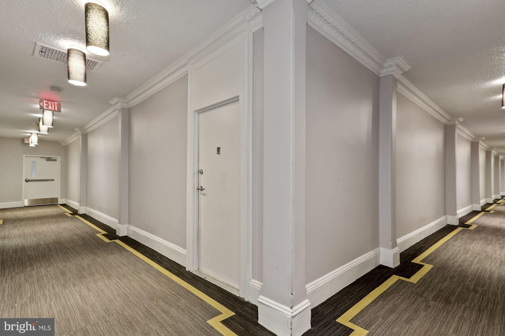 1401 Columbia Road Northwest, Unit 410 Washington, DC 20009 - Photo 32 of 37 Buildings hallways underwent recent upgrades