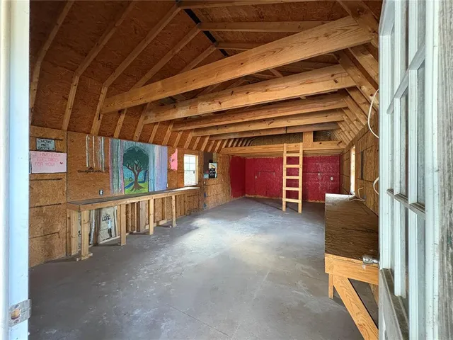 a view of an ocean and beach