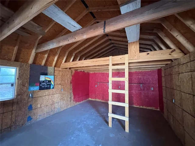 a view of a backyard of a house