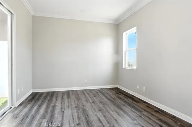 wooden floor in an empty room