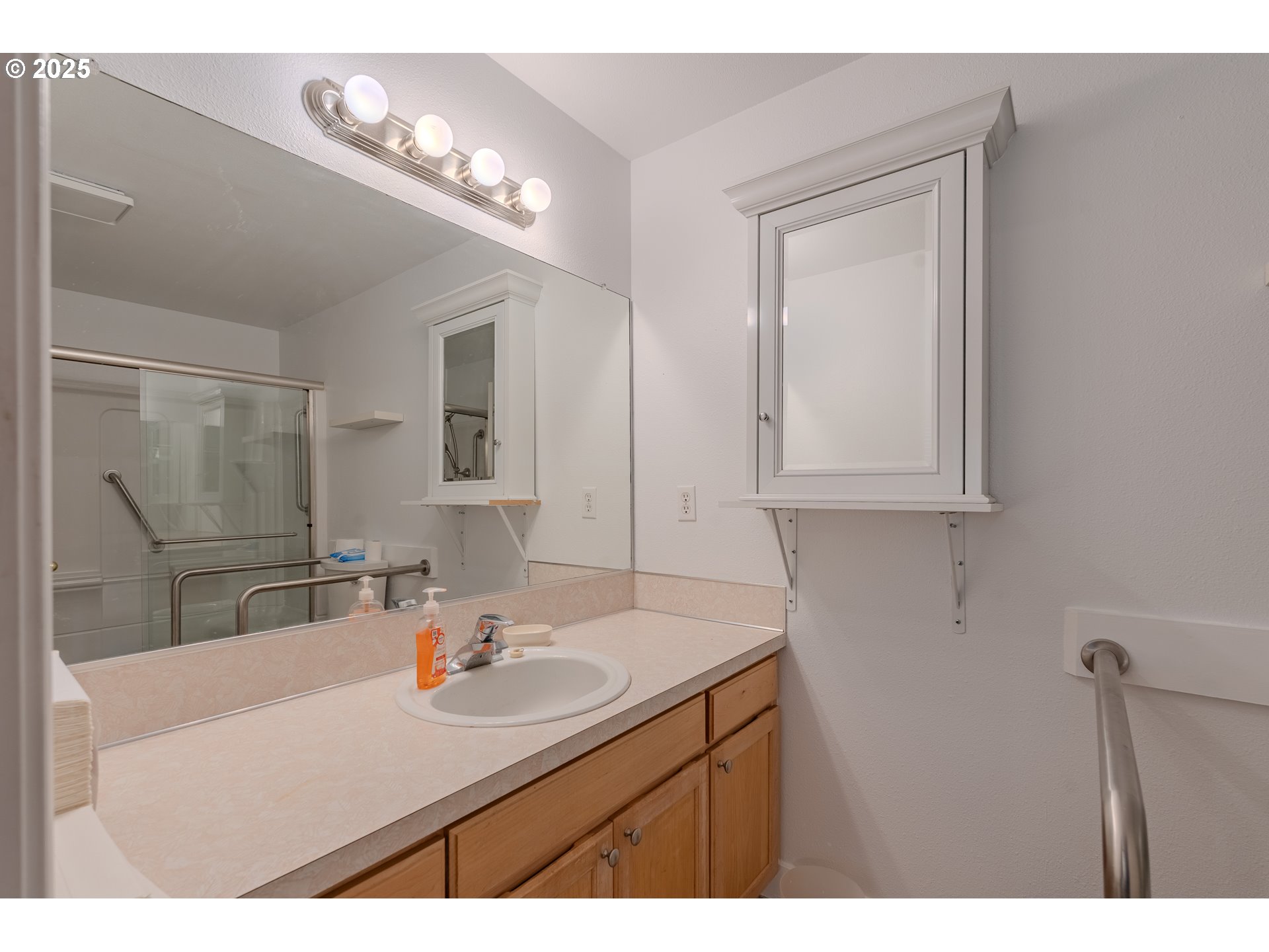 13307 Northeast 77th Street Vancouver, WA 98682 - Photo 18 of 33 a bathroom with a sink and a mirror