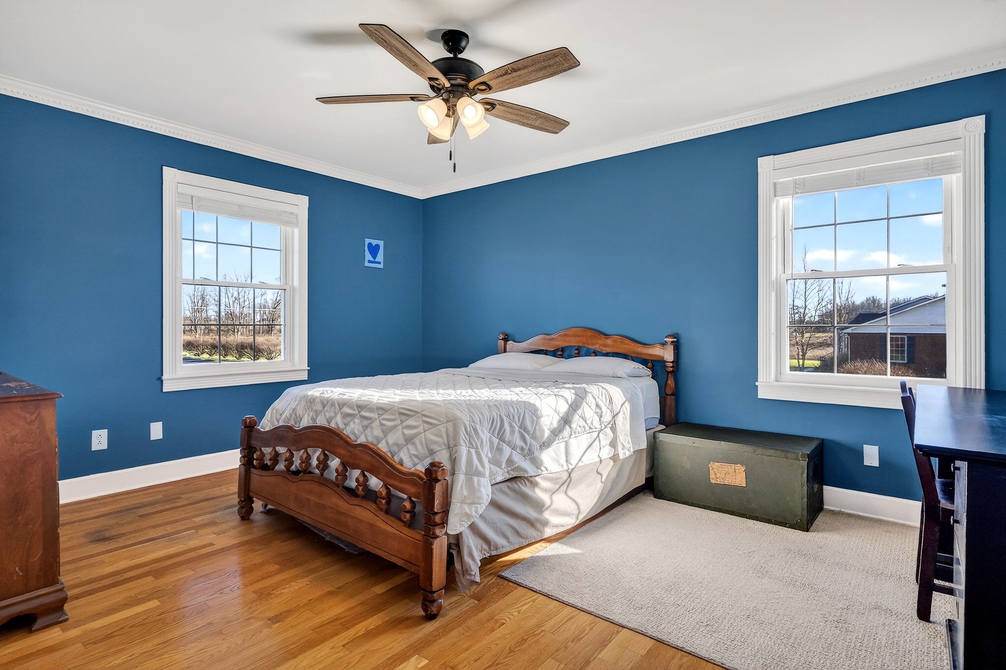 597 Game Ridge Road Smithville, TN 37166 - Photo 29 of 45 a spacious bedroom with a bed and a window