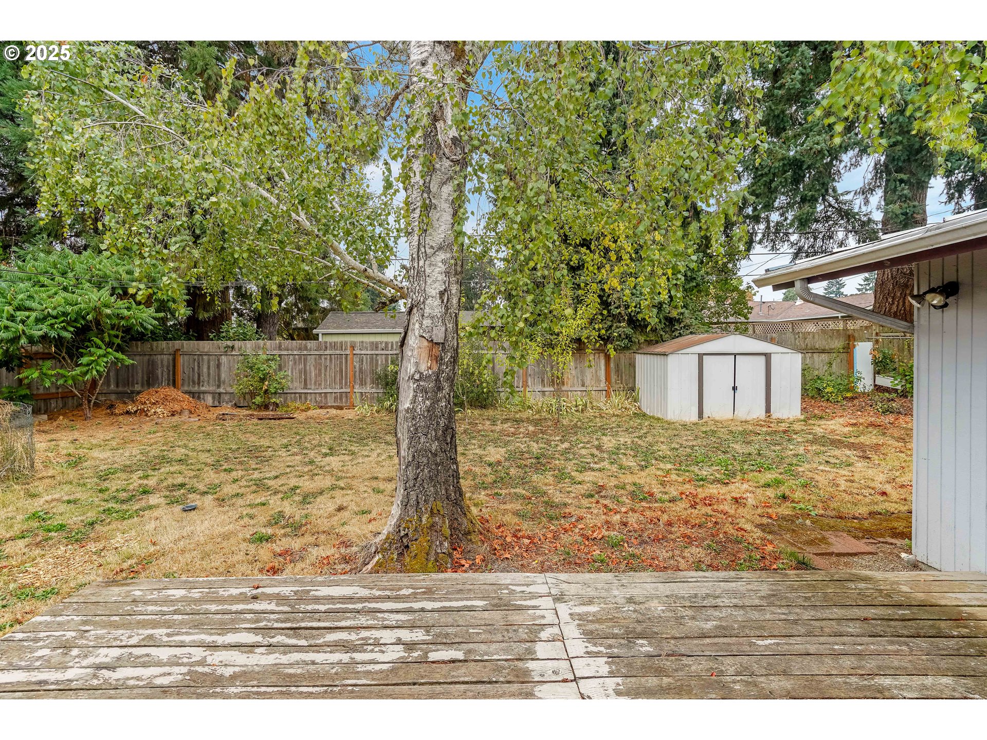 4627 2nd Way Southeast Salem, OR 97302 - Photo 41 of 48 a view of a wooden house with a yard