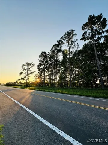 a view of a city street