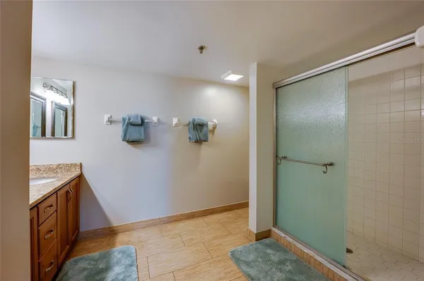 a view of a small space