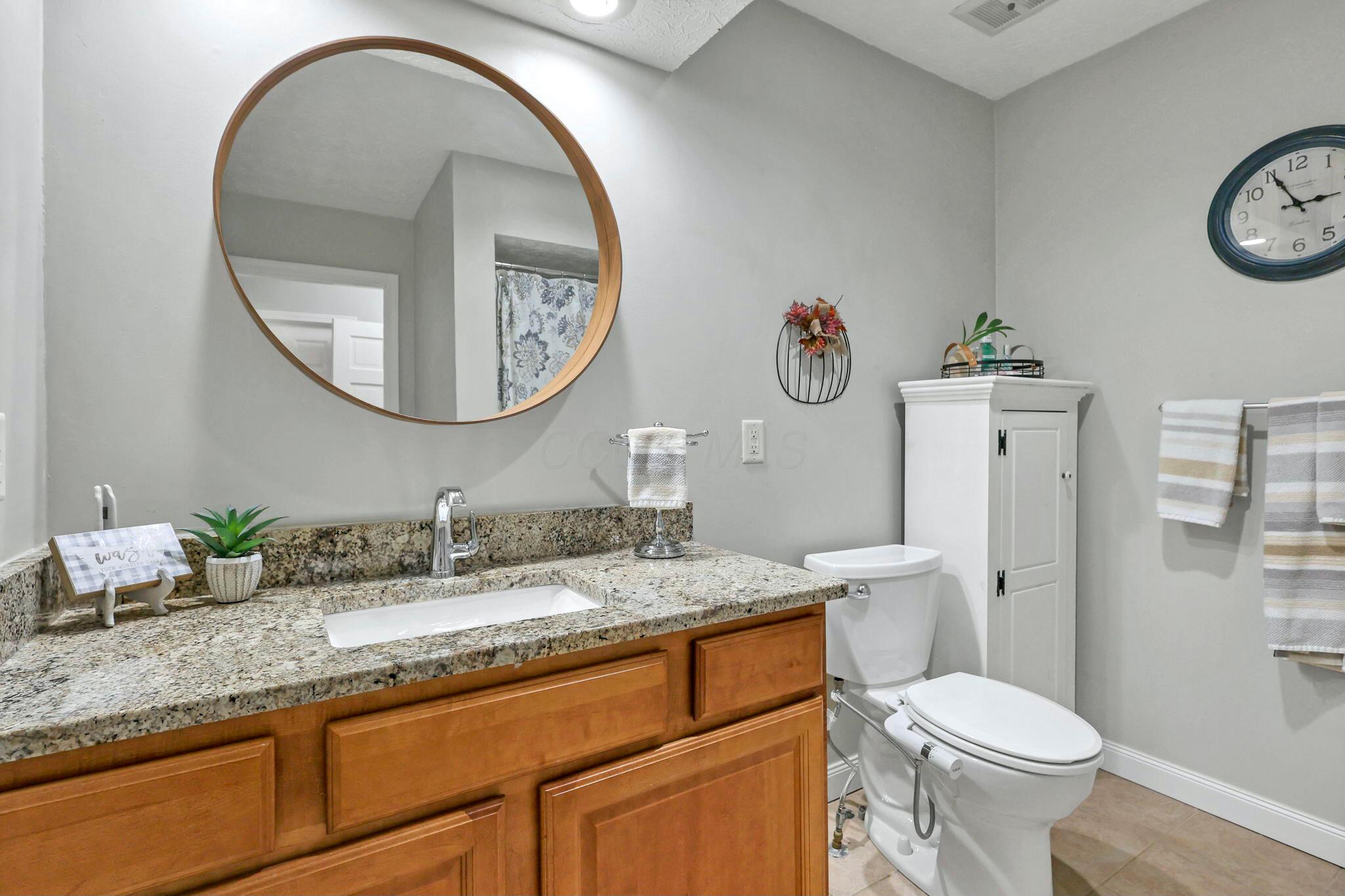7420 Brown Road Ostrander, OH 43061 - Photo 48 of 77 Second full bathroom also has a granite top.