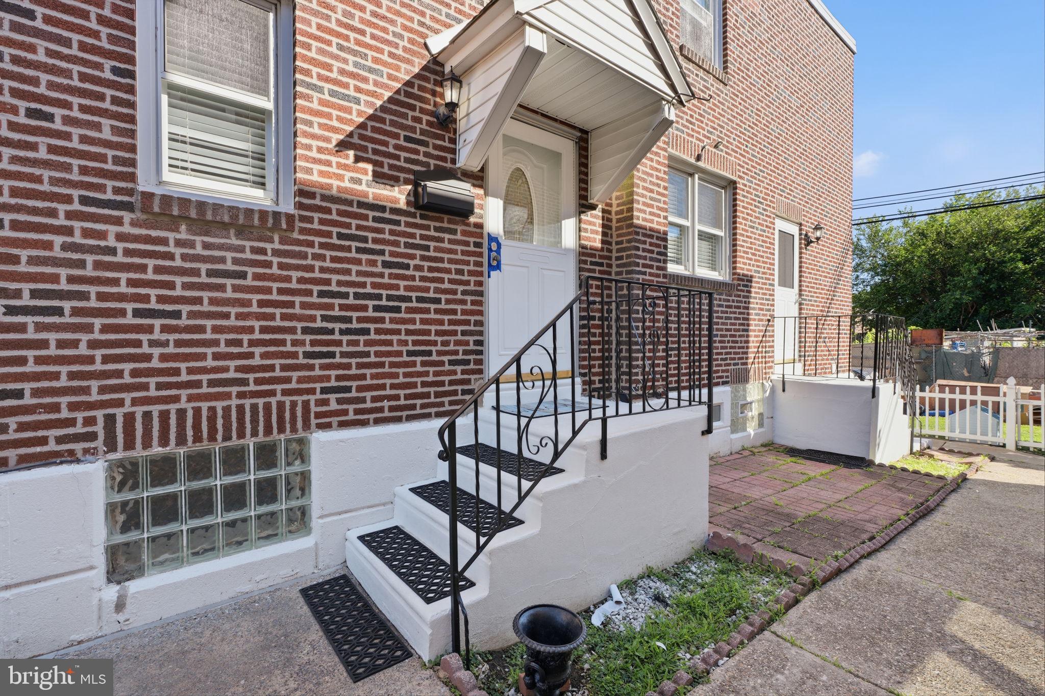 1025 Friendship Street Philadelphia, PA 19111 - Photo 2 of 36 Charming brick entrance with steps.