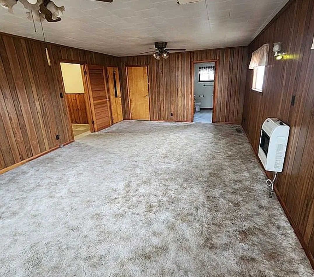 1100 John Stelle Road McLeansboro, IL 62859 - Photo 19 of 20 a view of an empty room with a window