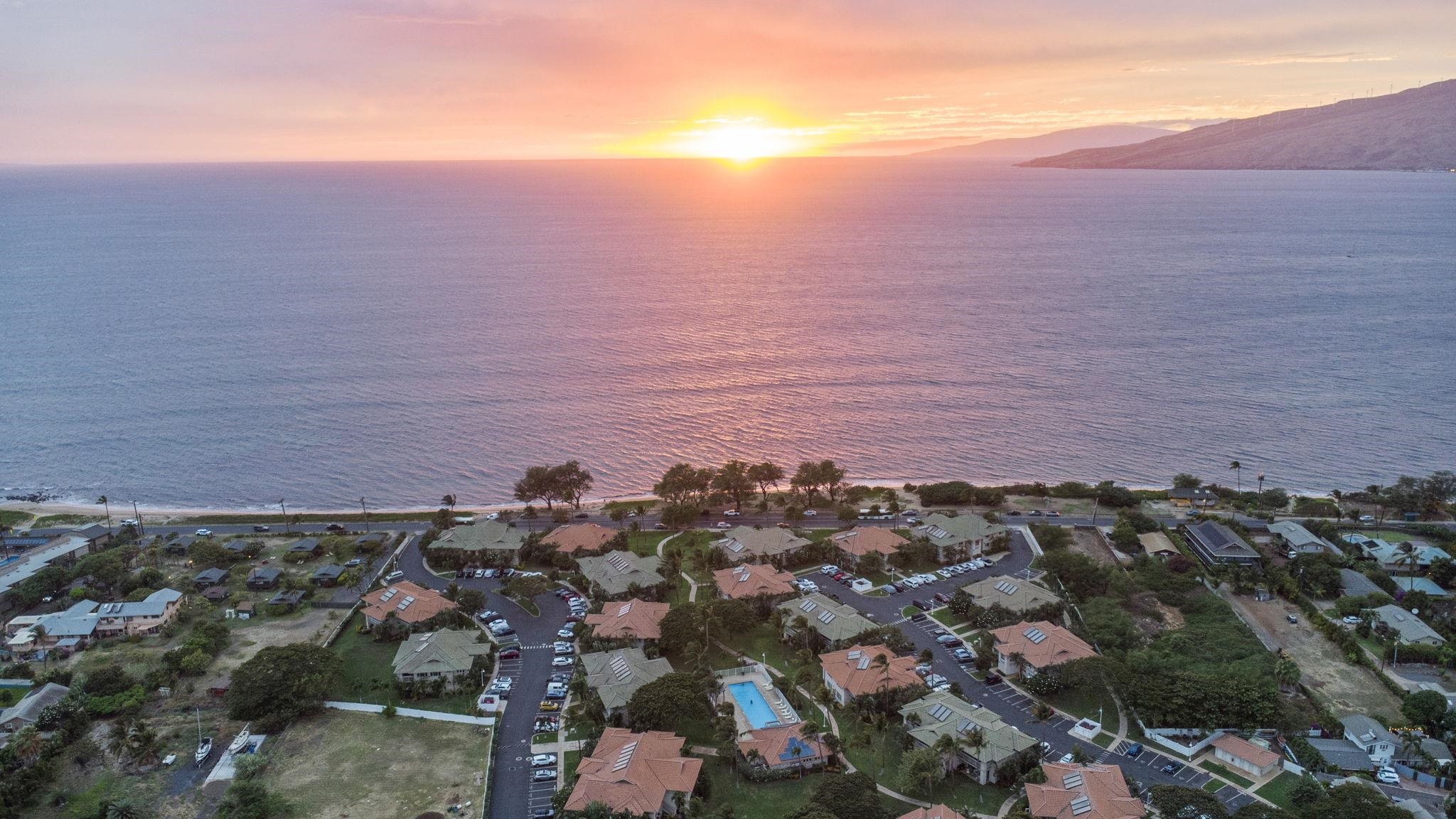 16 Kai Makani Loop, Unit D201 Kihei, HI 96753 - Photo 40 of 50 an aerial view of multiple house