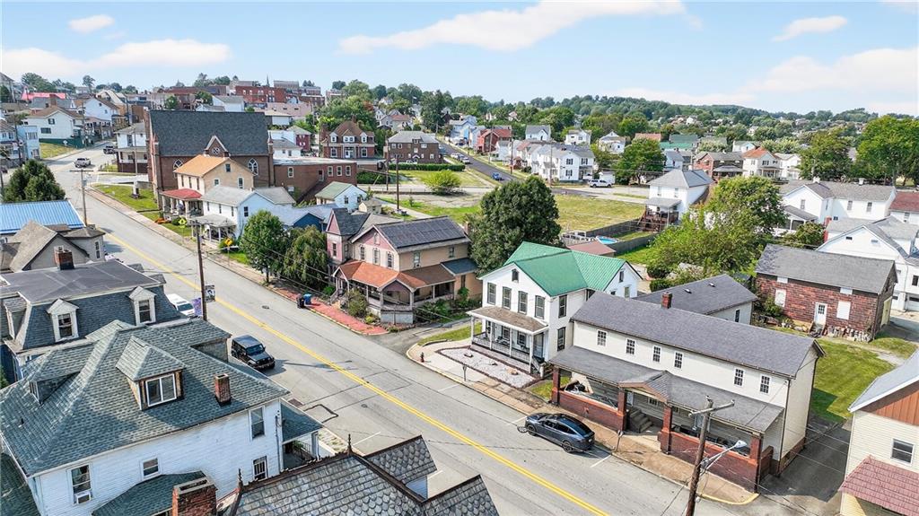 320 West Main Street Mount Pleasant, PA 15666 - Photo 5 of 37 an aerial view of a city
