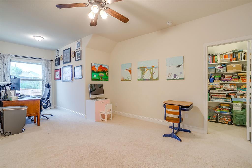 416 Bluffside Trail Benbrook, TX 76126 - Photo 33 of 40 a view of a workspace with furniture