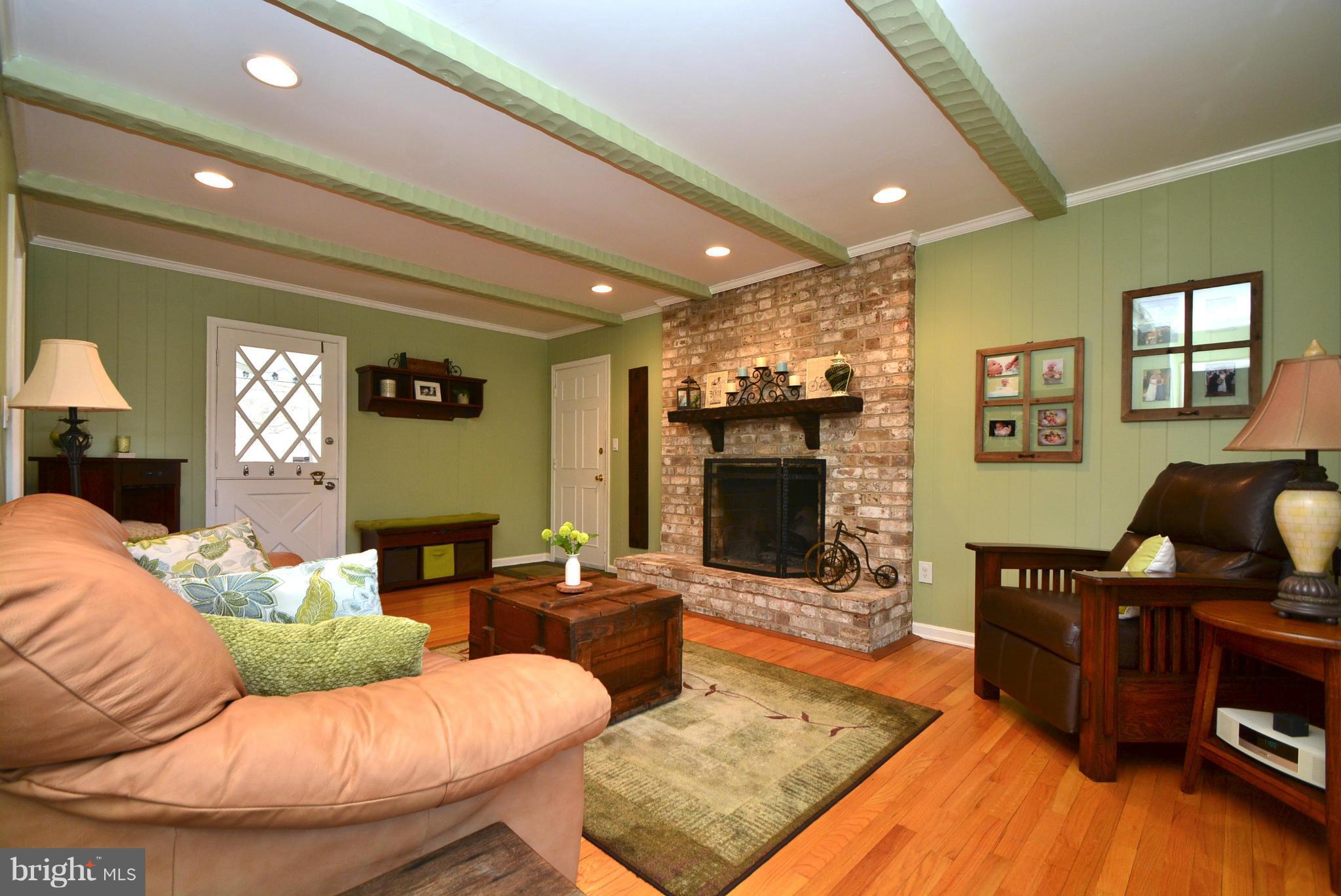 1502 Rolling Road Bel Air, MD 21014 - Photo 11 of 30 Family Room with wood burning fireplace