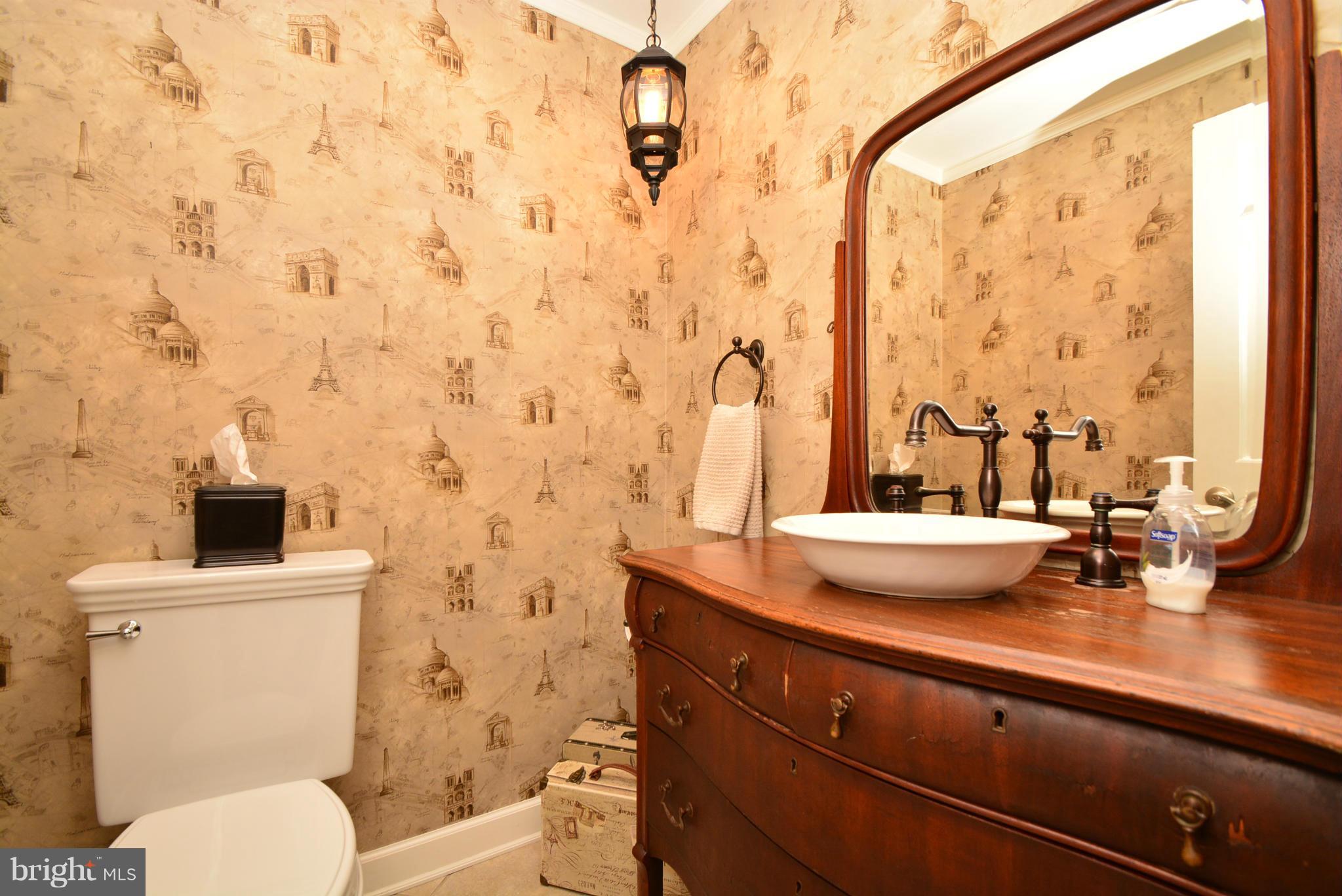 1502 Rolling Road Bel Air, MD 21014 - Photo 12 of 30 Powder room with unique vanity