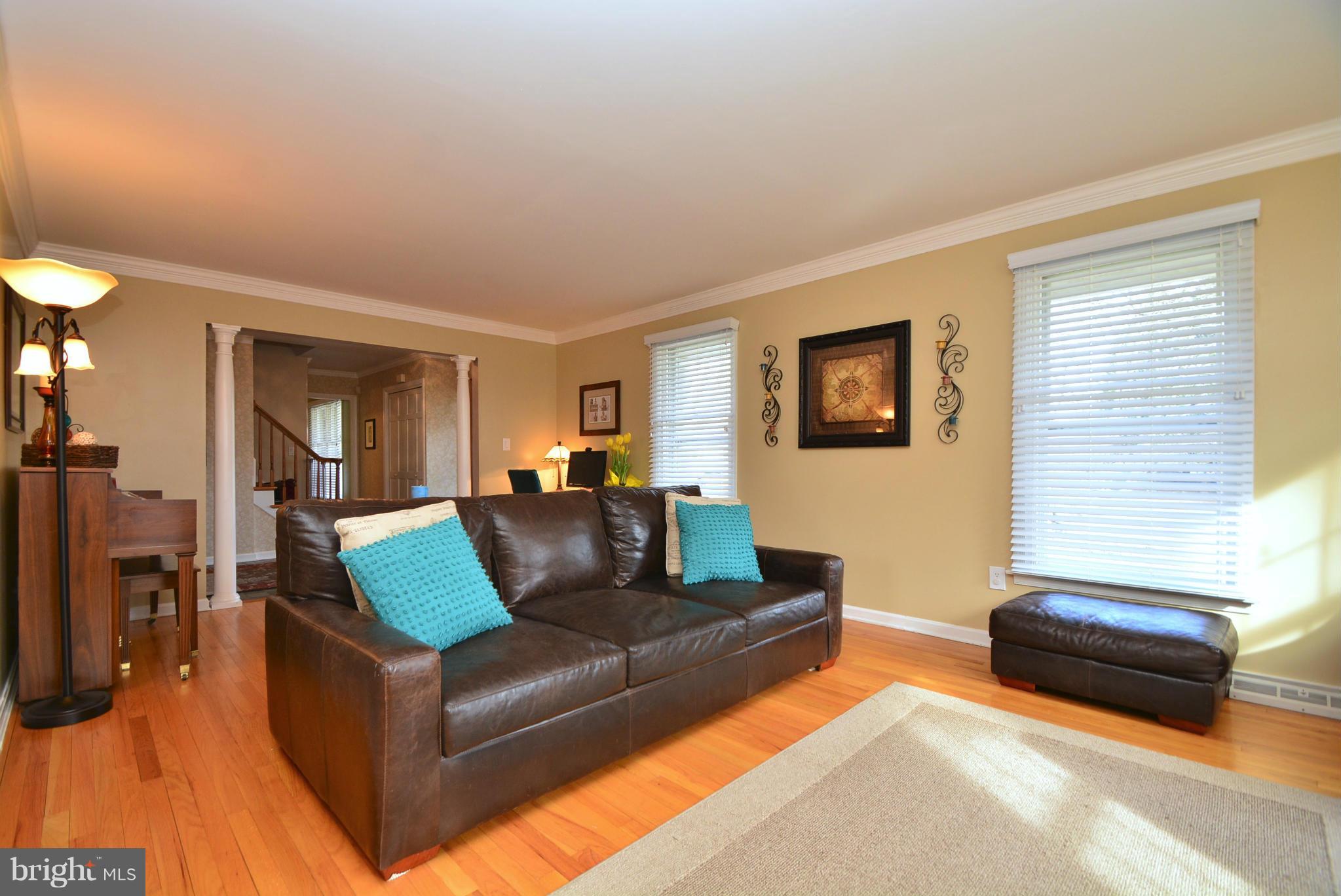 Living Room with Hardwood Floors