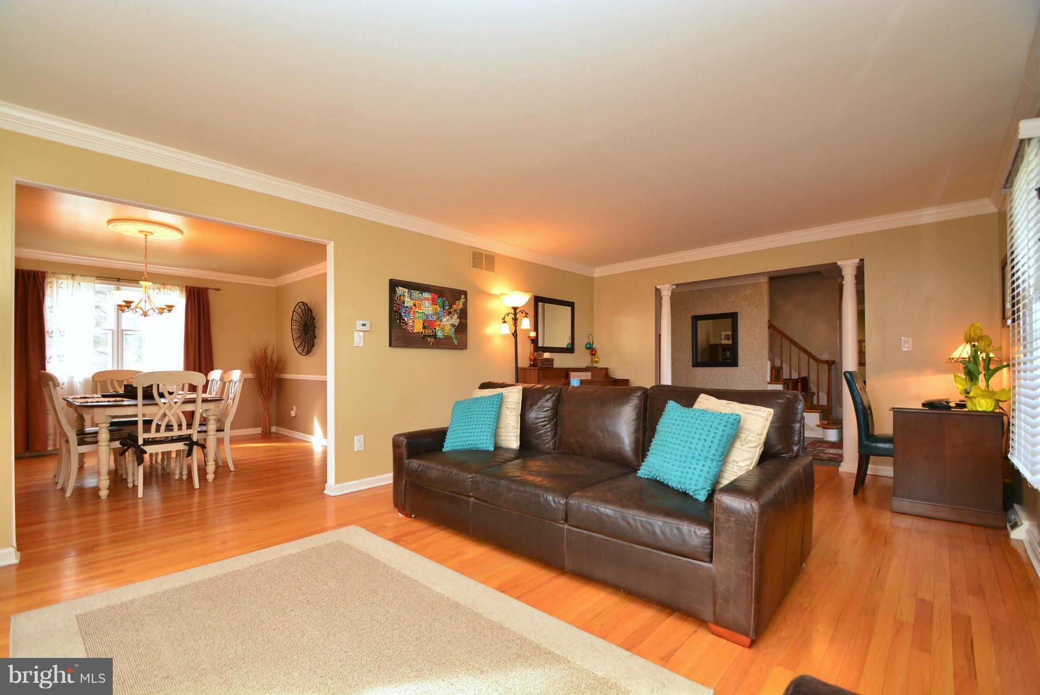 Open to Dining Room and Foyer