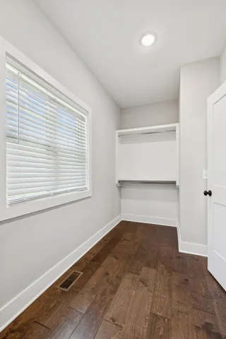 a view of empty room