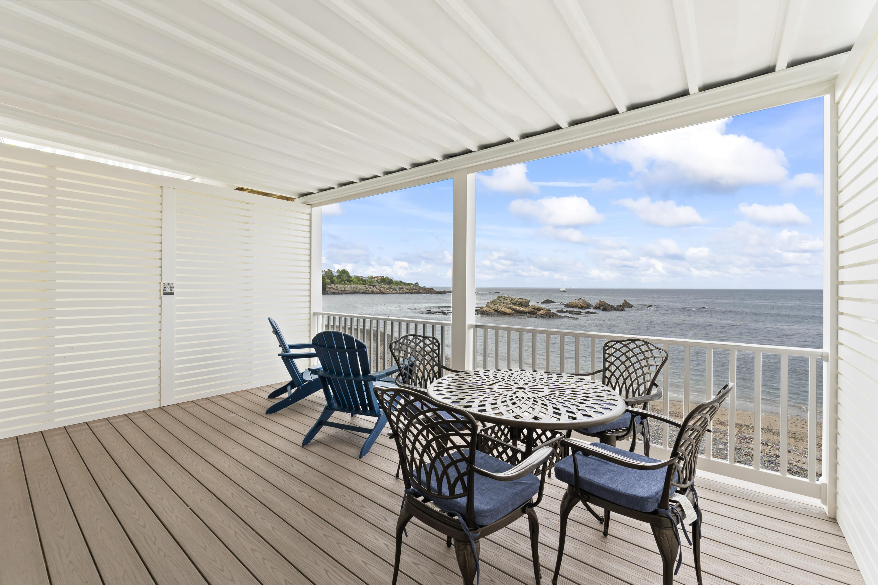 117 Perkins Cove Road Ogunquit, ME 03907 - Photo 40 of 57 Level 1 Covered Porch