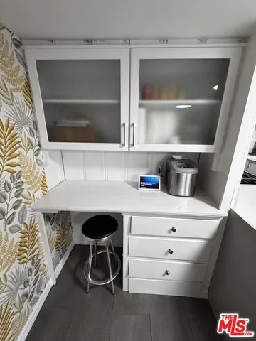 a close view of dining table