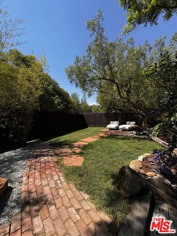 a view of outdoor space and yard
