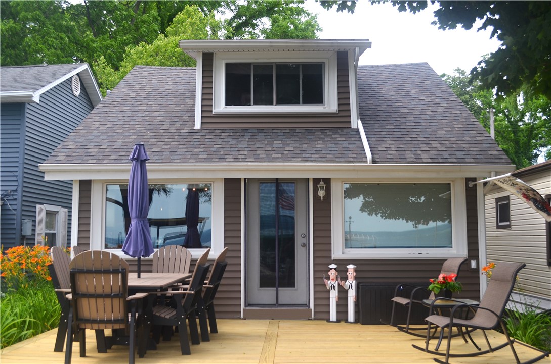 3904 Castle Point Road Starkey, NY 14842 - Photo 1 of 1 Seneca Lake Level Lake Front Cottage With New Deck