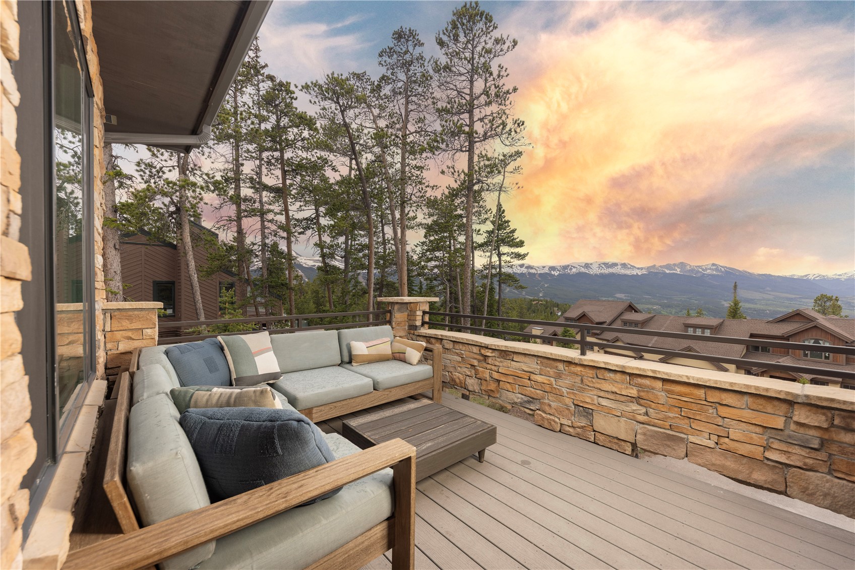 260 Fuller Placer Road Breckenridge, CO 80424 - Photo 9 of 32 a view of outdoor space with seating