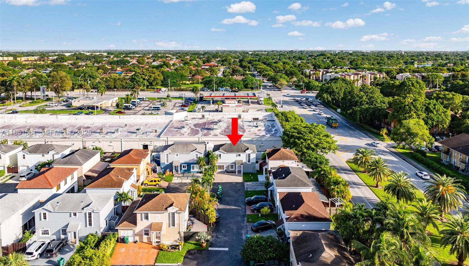 14725 Southwest 90th Terrace Miami, FL 33196 - Photo 43 of 50 an aerial view of residential houses and outdoor space