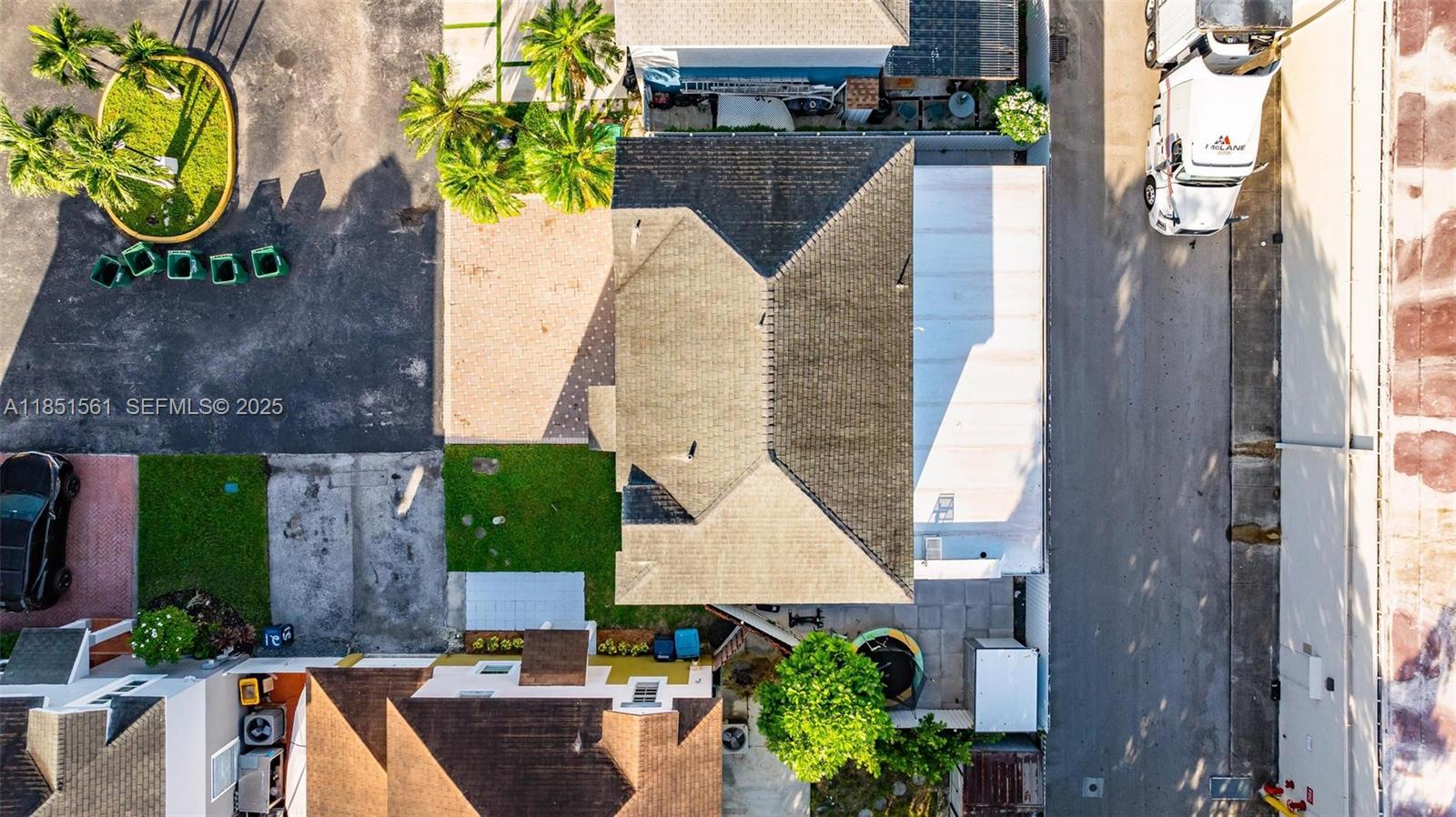 14725 Southwest 90th Terrace Miami, FL 33196 - Photo 7 of 50 an aerial view of a house with a garden