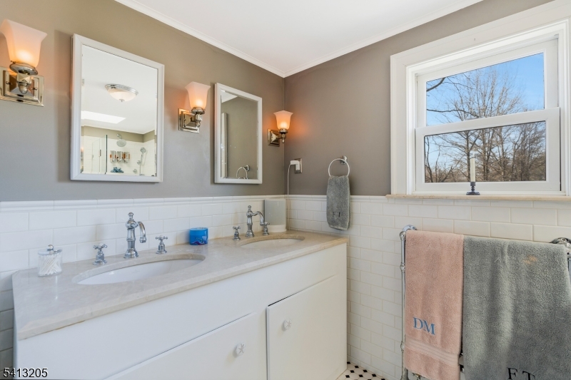 962 Old York Road Neshanic Station, NJ 08853 - Photo 20 of 33 a bathroom with a sink and a mirror