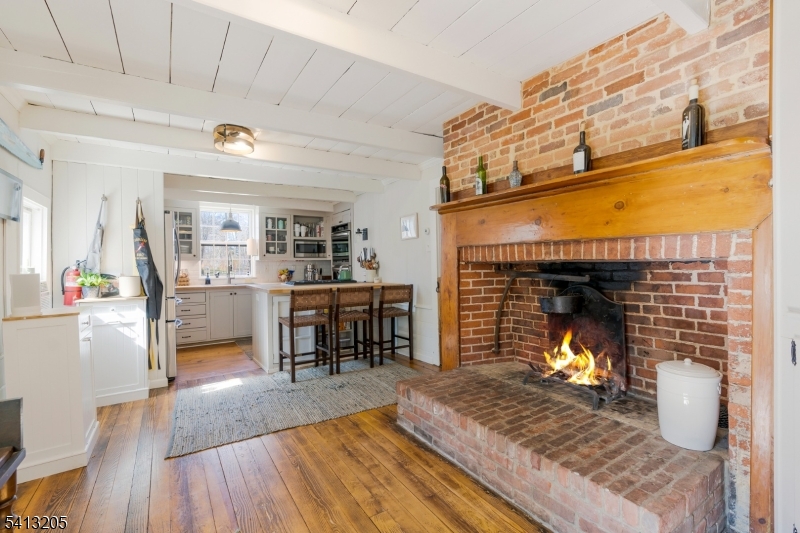 962 Old York Road Neshanic Station, NJ 08853 - Photo 7 of 33 a living room with furniture and a fireplace